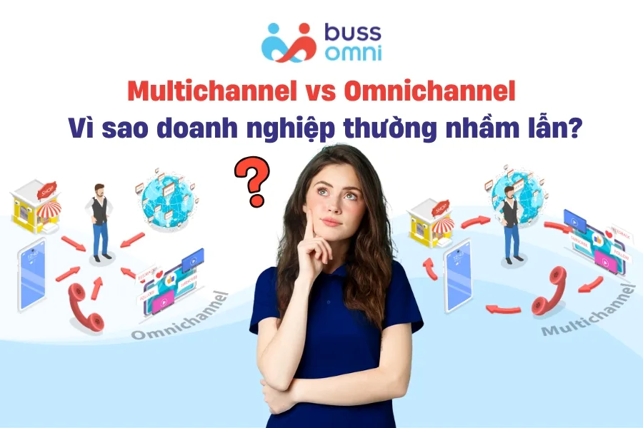 Multichannel vs Omnichannel – Vì sao doanh nghiệp thường nhầm lẫn