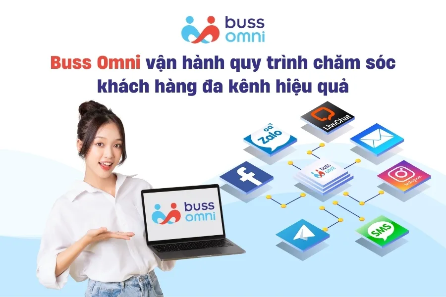 Buss Omni vận hành quy trình chăm sóc khách hàng đa kênh hiệu quả