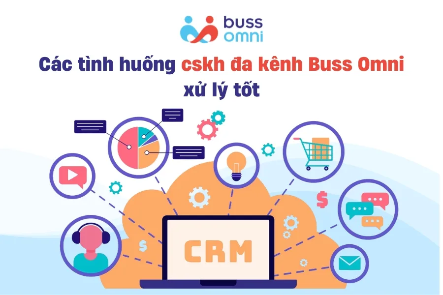 Các tình huống cskh đa kênh Buss Omni xử lý tốt