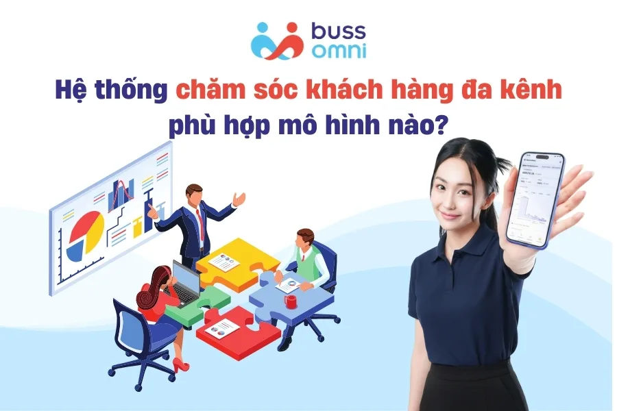 Hệ thống chăm sóc khách hàng đa kênh Buss Omni phù hợp mô hình nào