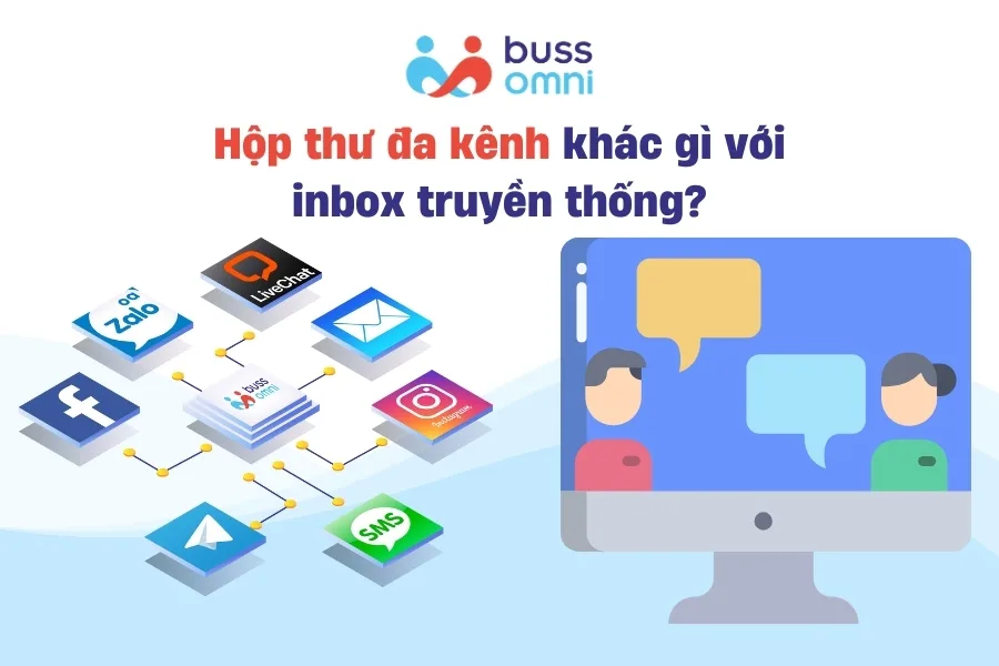 Hộp thư đa kênh khác gì với inbox truyền thống