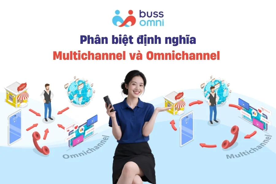 Phân biệt định nghĩa Multichannel và Omnichannel
