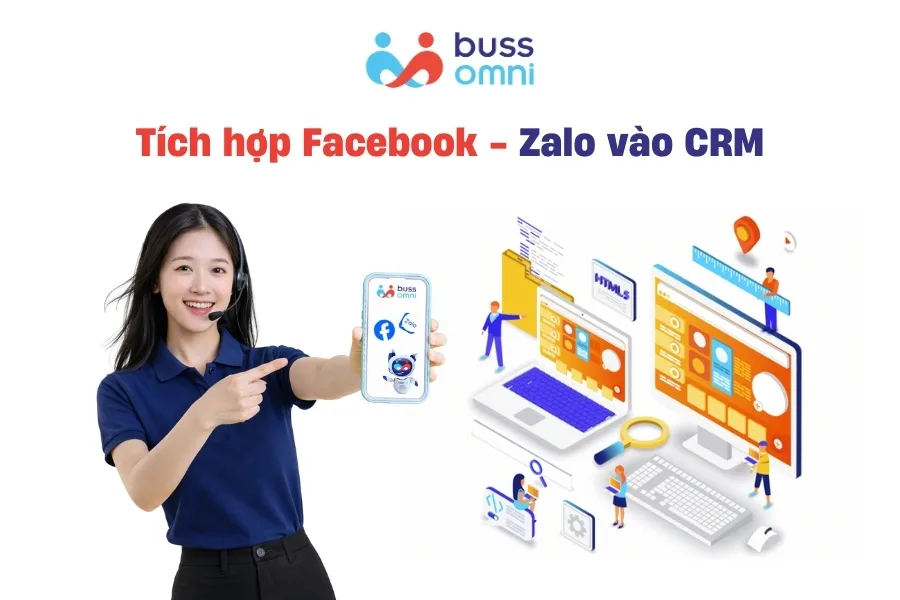 Tích hợp Facebook - Zalo vào CRM
