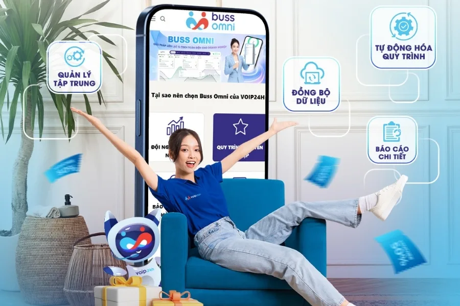 Buss Omni – Phần mềm CSKH đa kênh hợp nhất CRM và tổng đài