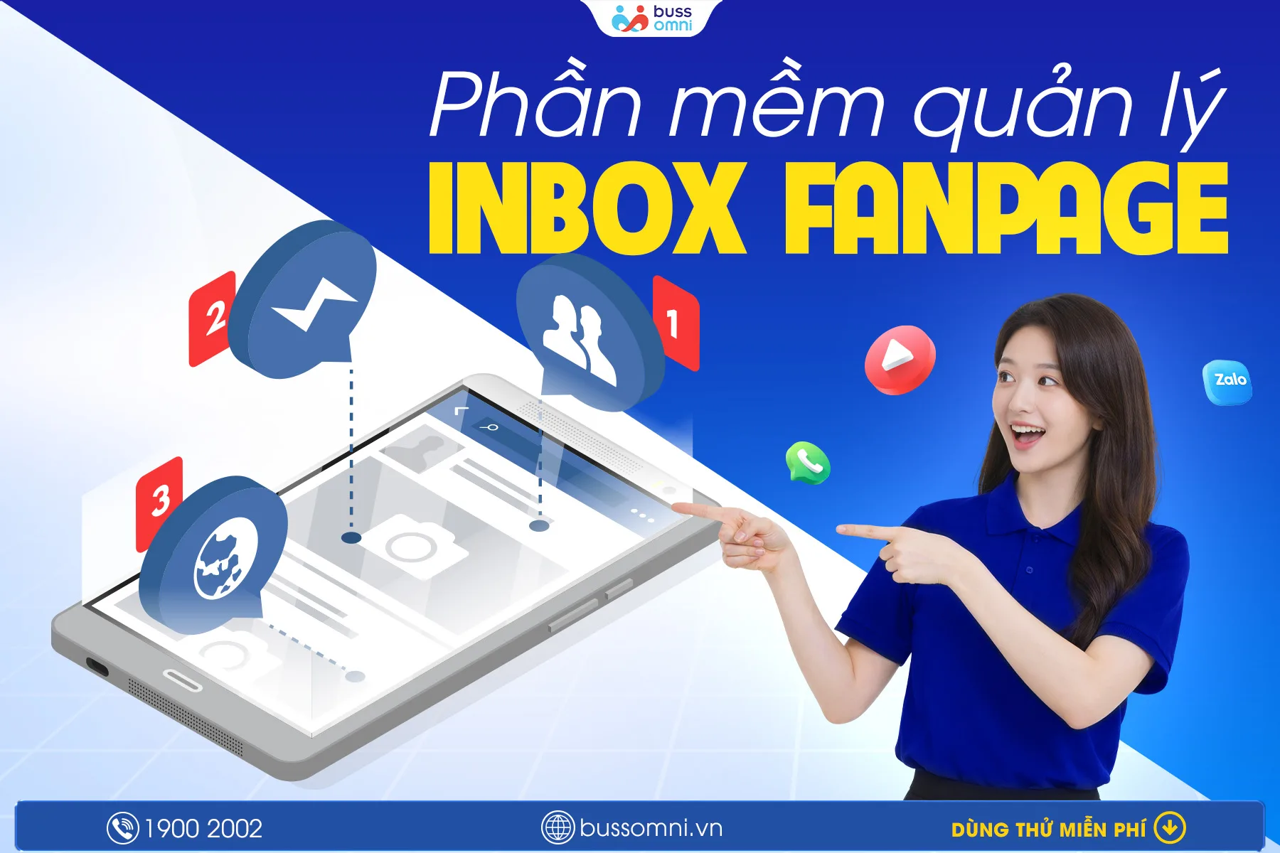 PHẦN MỀM QUẢN LÝ INBOX FANPAGE