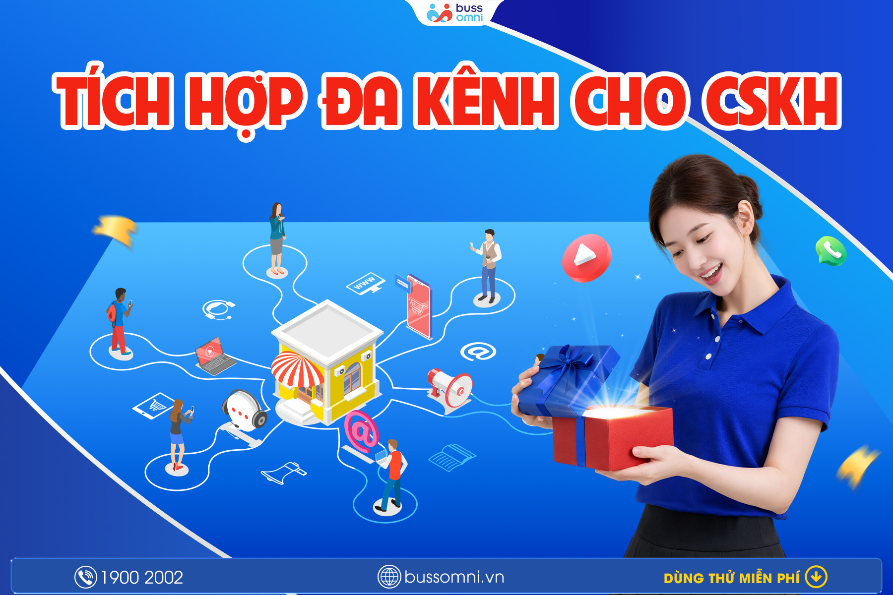 TÍCH HỢP ĐA KÊNH CHO CSKH