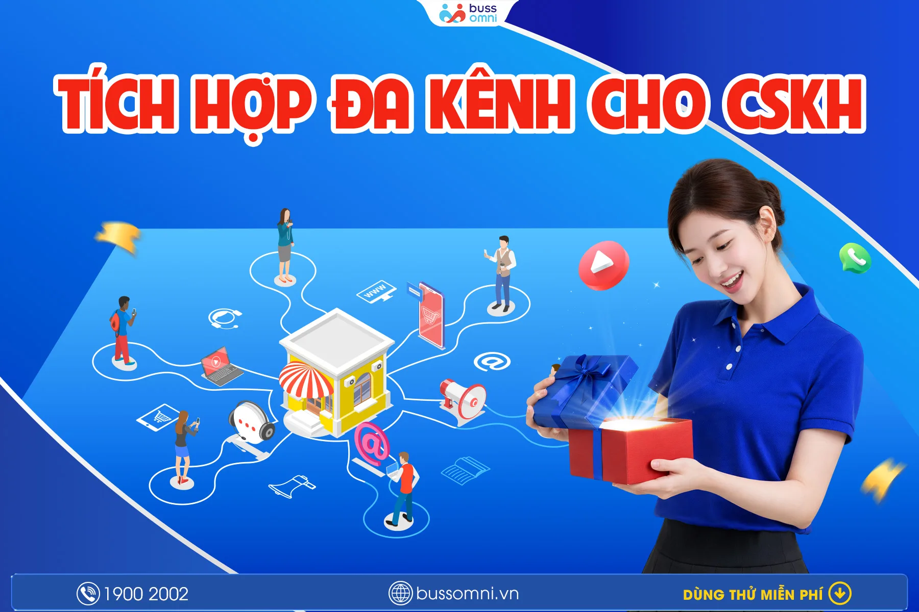 TÍCH HỢP ĐA KÊNH CHO CSKH