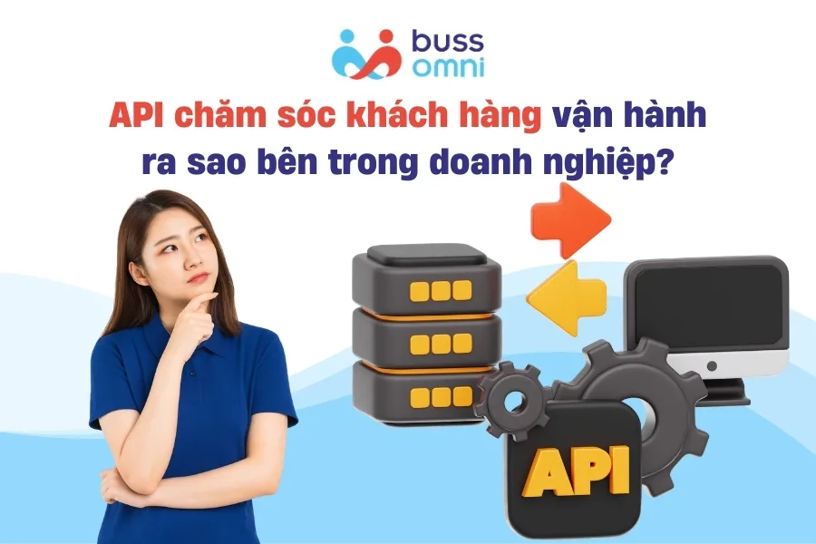 API chăm sóc khách hàng vận hành ra sao bên trong doanh nghiệp