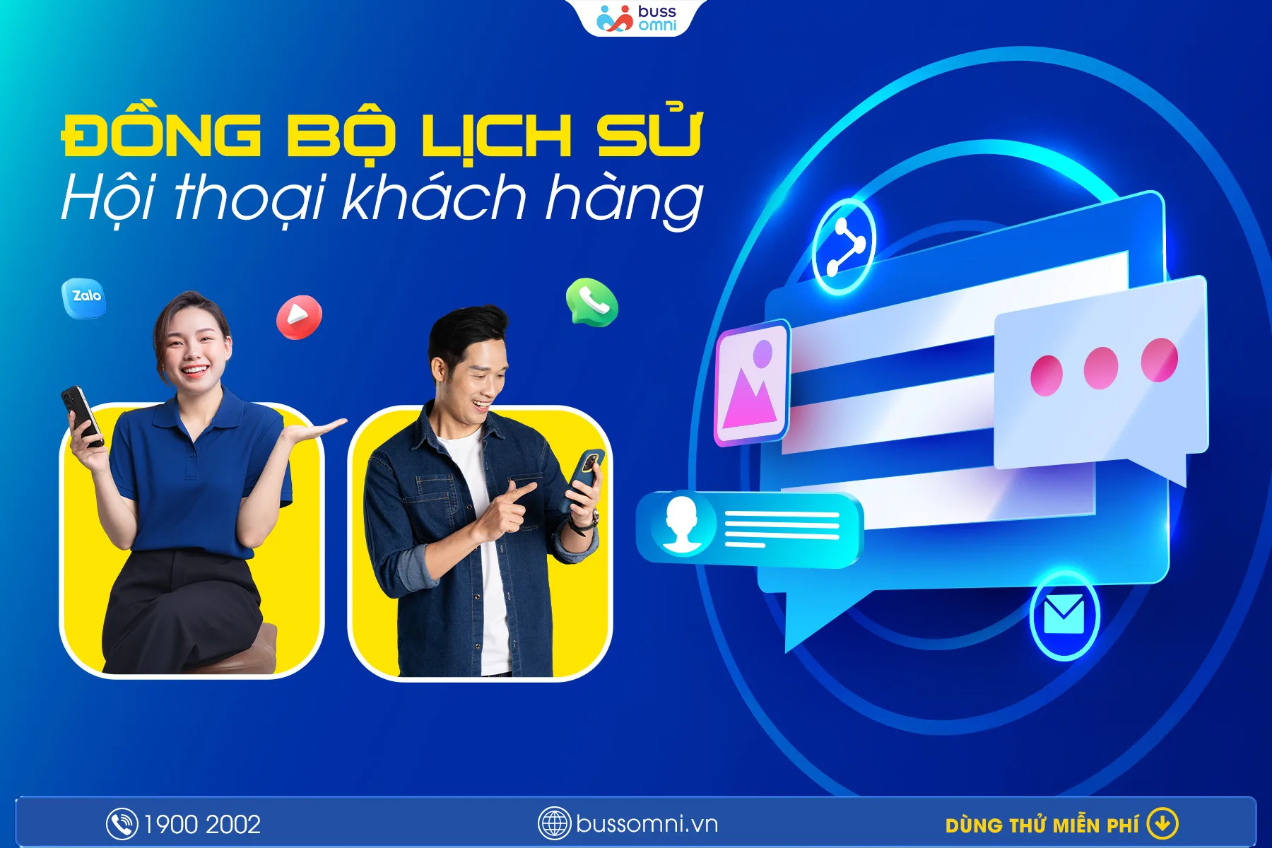 ĐỒNG BỘ LỊCH SỬ HỘI THOẠI KHÁCH HÀNG