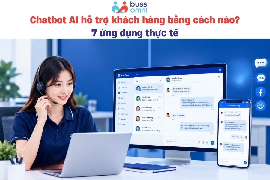 Chatbot AI hỗ trợ khách hàng bằng cách nào_ 7 ứng dụng thực tế