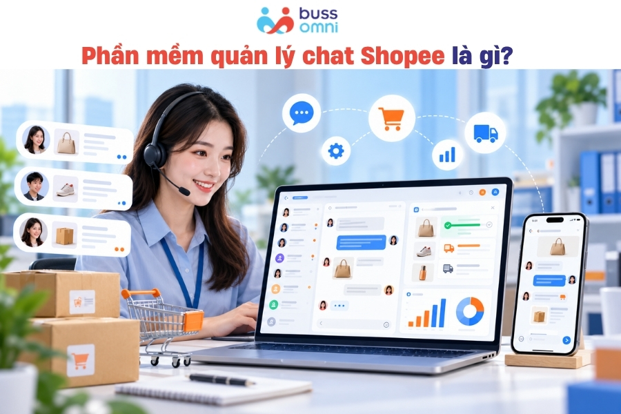 Phần mềm quản lý chat Shopee là gì
